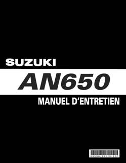 Manuel d'entretien du BB 650 2003
